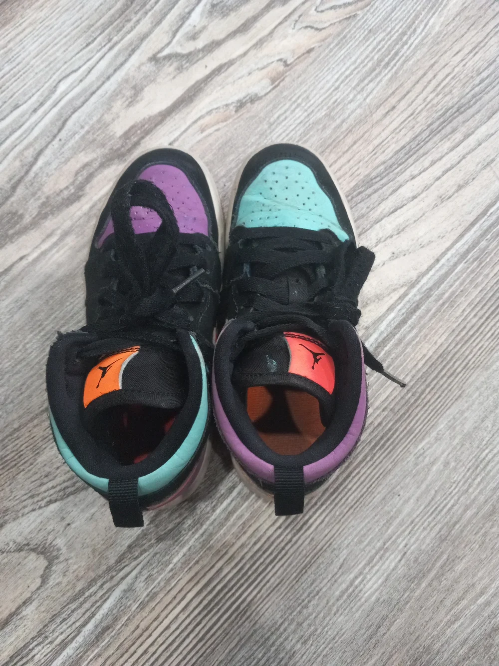 Nike Air Jordan Kids Candy Neon Colors Youth Shoes Sneakers Sz 12C